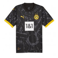 Fotbalové Dres Borussia Dortmund Donyell Malen #21 Venkovní 2023-24 Krátký Rukáv